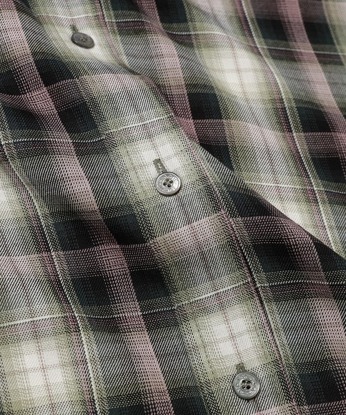 Acne Studios（アクネストゥディオズ）の「FN-WN-BLOU001157（シャツ/ブラウス・レディース・ブラック×グリーン・36/34）」の10枚目の写真