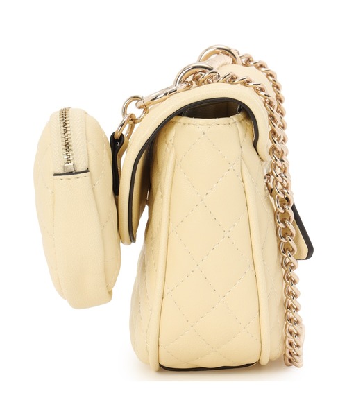 Guess(ゲス)の「ATABEY Convertible Xbody Flap ショルダーバッグ (ショルダーバッグ・レディース・イエロー/グリーン/ブラック/オフホワイト・ONE SIZE)」の9枚目の写真