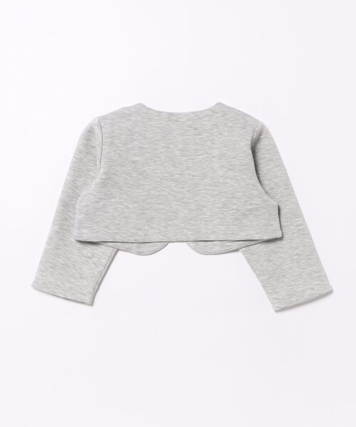 maarook（マルーク）の「ダンボールニットリボンボレロ（その他アウター・キッズ・ネイビー/グレー・110cm/120cm/130cm/100cm）」の3枚目の写真