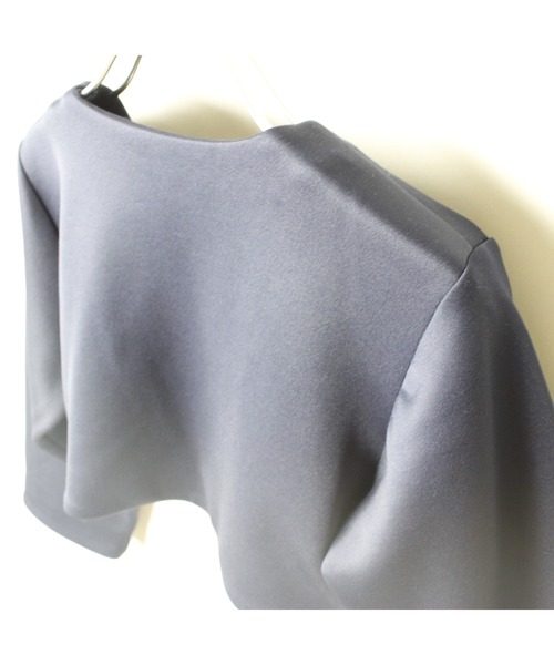 maarook（マルーク）の「ダンボールニットリボンボレロ（その他アウター・キッズ・ネイビー/グレー・110cm/120cm/130cm/100cm）」の15枚目の写真