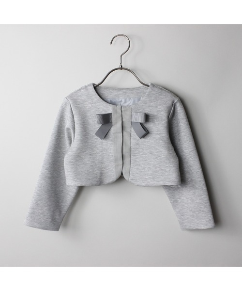 maarook（マルーク）の「ダンボールニットリボンボレロ（その他アウター・キッズ・ネイビー/グレー・110cm/120cm/130cm/100cm）」の17枚目の写真