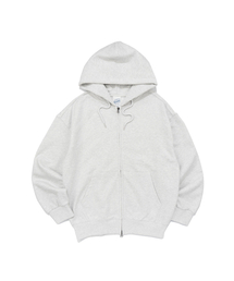 BECANVAS（ビキャンバス）の「BECANVAS OVERFIT 2WAY HOOD ZIP-UP (LIGHT MELANGE)（パーカー）」
