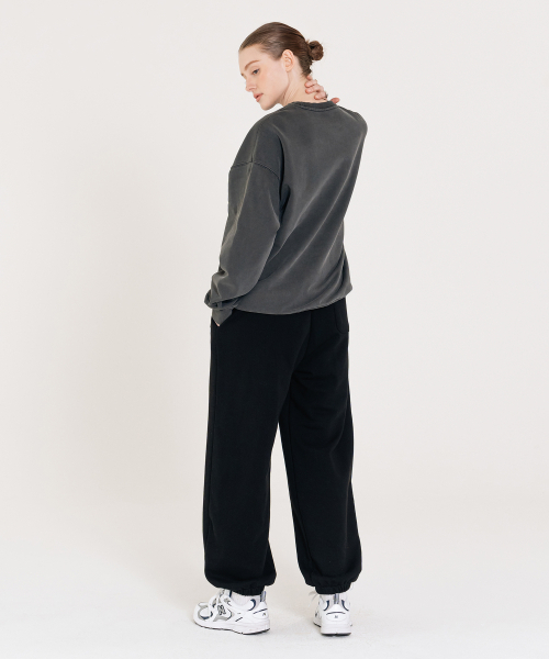 INJIACTIVE（インジアクティブ）の「スモールロゴジョガーパンツ ブラック（スウェットパンツ・レディース・その他・ONE SIZE）」の4枚目の写真