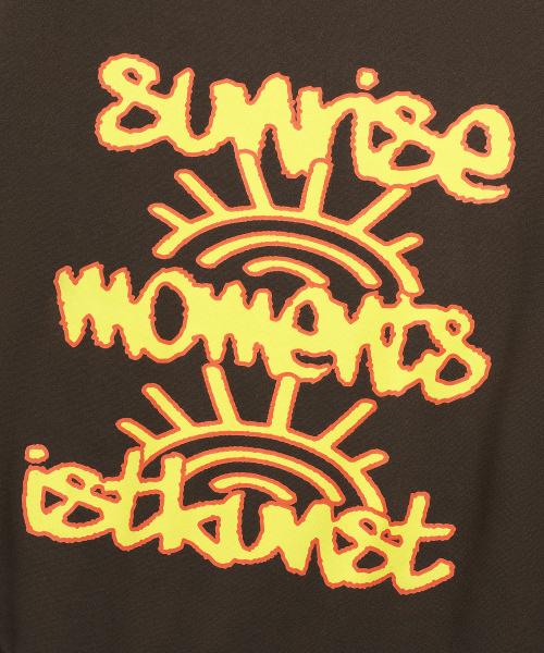 ISTKUNST(イストクンスト)の「SUNRISE MOMENT SWEATSHIRTS_BROWN(IK2DFMM455A)(スウェット・レディース・ブラウン・L/M)」の4枚目の写真