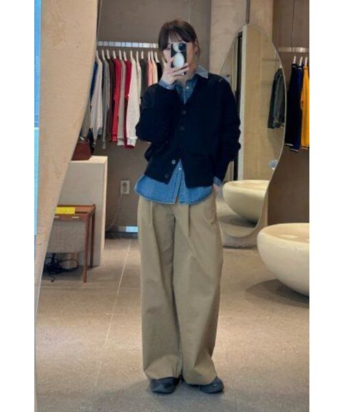 SIYAZU（シヤジュ）の「SIPT7073 Chino Pants_Camel（その他パンツ・レディース・その他・S/M/L）」の2枚目の写真