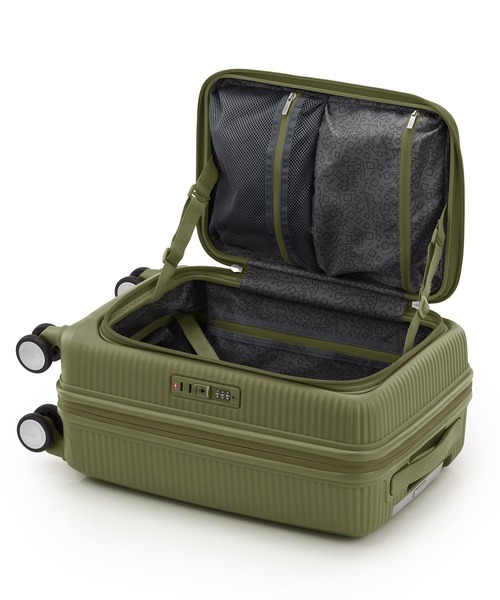 AMERICAN TOURISTER(アメリカンツーリスター)の「アメリカンツーリスター CURIO スピナー55/20 EXP ブックオープニング カーキ(スーツケース/キャリーバッグ・レディース・カーキ・S)」の9枚目の写真