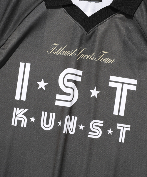 ISTKUNST(イストクンスト)の「サッカージャージ_アッシュカーキ(IK2FMMT540A)(Tシャツ/カットソー・レディース・その他・L/M)」の4枚目の写真