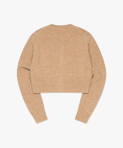 LMCの「WM SCRIPT HAIRY KNIT CROPPED CARDIGAN beige（カーディガン/ボレロ・レディース・その他・ONE SIZE）」の6枚目の写真