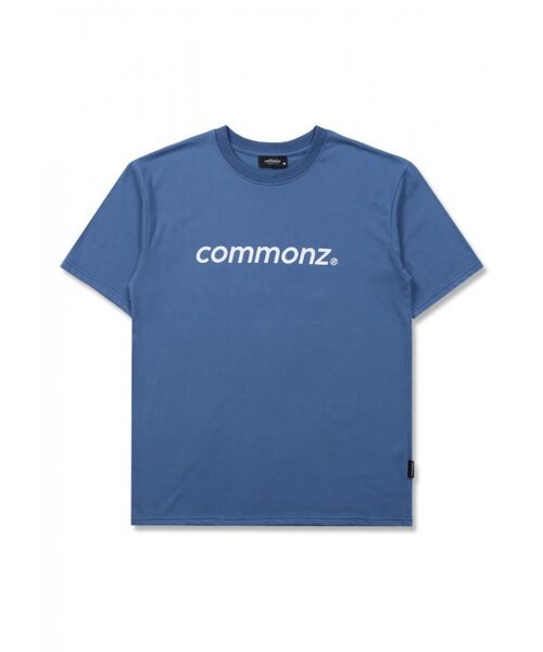 COMMONZ（コモンズ）の「ベーシックTシャツ_ブルー（Tシャツ/カットソー・レディース・その他・1/2）」の2枚目の写真