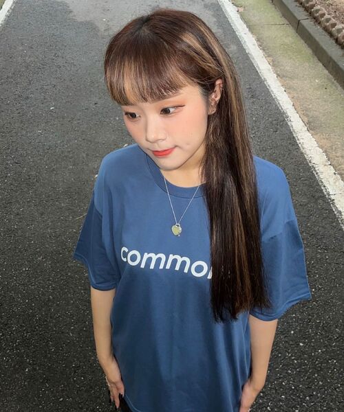 COMMONZ（コモンズ）の「ベーシックTシャツ_ブルー（Tシャツ/カットソー・レディース・その他・1/2）」の4枚目の写真