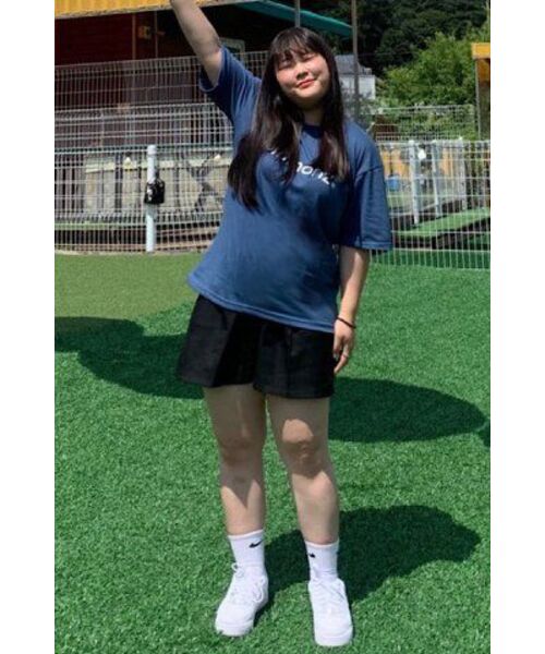 COMMONZ（コモンズ）の「ベーシックTシャツ_ブルー（Tシャツ/カットソー・レディース・その他・1/2）」の12枚目の写真
