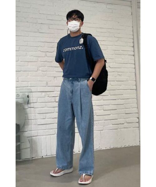 COMMONZ（コモンズ）の「ベーシックTシャツ_ブルー（Tシャツ/カットソー・レディース・その他・1/2）」の17枚目の写真