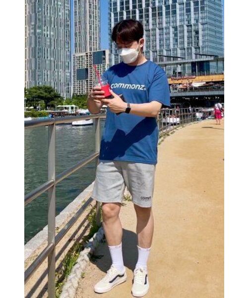 COMMONZ（コモンズ）の「ベーシックTシャツ_ブルー（Tシャツ/カットソー・レディース・その他・1/2）」の20枚目の写真