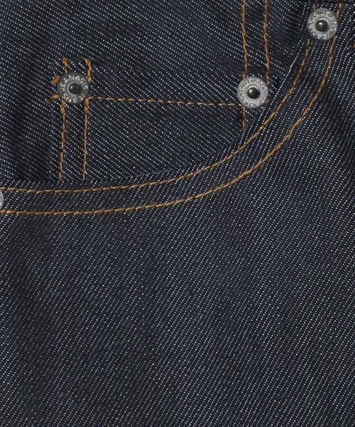 JEANASIS（ジーナシス）の「リジットストレートデニム/646767（デニムパンツ・レディース・ネイビー・MEDIUM/SMALL）」の9枚目の写真