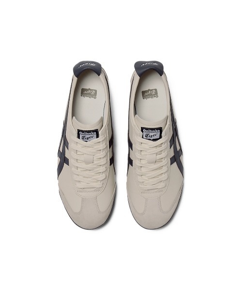 Onitsuka Tiger(オニツカタイガー)の「MEXICO 66 PF / メキシコ 66 ピーエフ(スニーカー・レディース・イエロー×ブラック/ブラック×ホワイト/ベージュ系その他/アイボリー・26/25/24/23/23.5/24.5/22.5/27.5/26.5/25.5/28.5/29/28/27)」の6枚目の写真