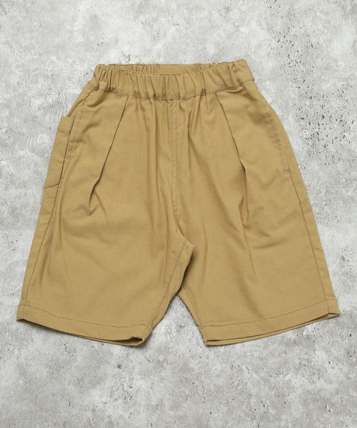 DILASH（ディラッシュ）の「【のっびのび～】スーパーストレッチ ハーフパンツ（その他パンツ・キッズ・ターコイズブルー/グリーン/ベージュ・120/110/100/90/80/130/140）」の2枚目の写真