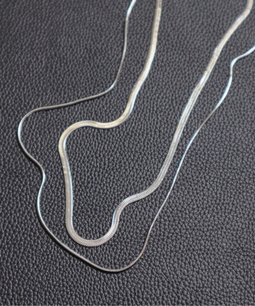 ALWAYS GOOD TIME(オルウェイズグッドタイム)の「【アレルギー対応】サージカルステンレス/316L 2連スネークチェーンネックレス(ユニセックス)(ネックレス・レディース・ゴールド/シルバー・FREE)」の20枚目の写真
