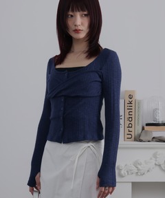 MEDI PURIPURI SHORT KNIT CARDIGAN（カーディガン/ボレロ）｜Ameri