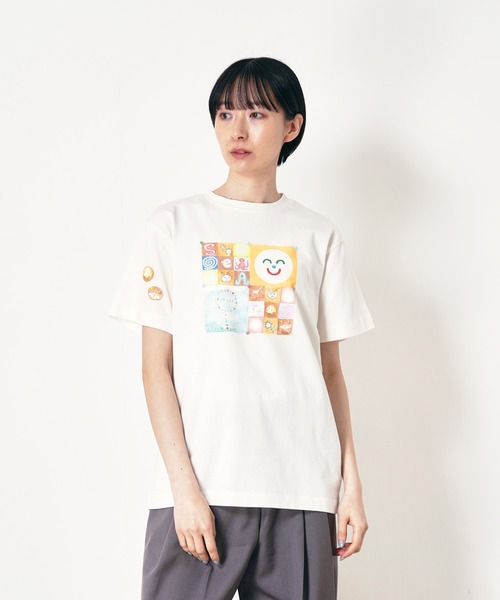 Common Noun(コモン ナウン)の「“SEA” Aimi Odawara 半袖T(Tシャツ/カットソー・レディース・ブルー系その他/ベージュ/ブラック系その他/ボルドー/ホワイト・XL/L/M)」の2枚目の写真