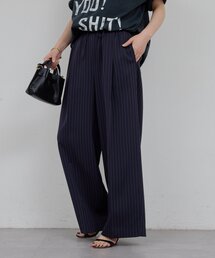 GALLARDAGALANTE | 【手洗い可】ストライプイージーパンツ(その他パンツ)