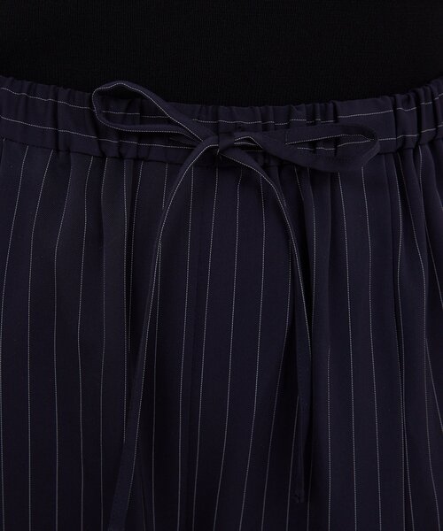 GALLARDAGALANTE(ガリャルダガランテ)の「【手洗い可】ストライプイージーパンツ(その他パンツ・レディース・アイボリー/ネイビー・1/0)」の3枚目の写真