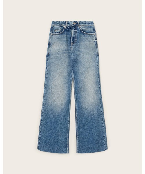 ALLSAINTS(オールセインツ)の「EMBER FLARE JEAN(デニムパンツ・レディース・インディゴブルー・25/26/27)」の8枚目の写真