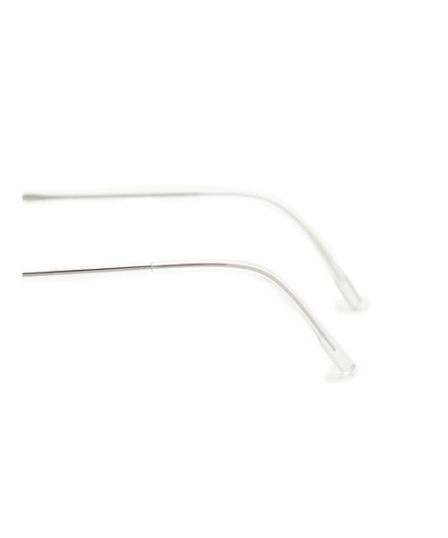 emmi(エミ)の「キャットアイメタルフレームメガネ(メガネ・レディース・シルバー・F)」の7枚目の写真