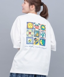 チチカカ | メキシコタイルプリントＴシャツ【ユニセックス】(Tシャツ/カットソー)