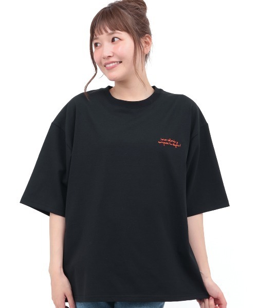 チチカカ(チチカカ)の「メキシコタイルプリントTシャツ【ユニセックス】(Tシャツ/カットソー・メンズ・ブラック/ホワイト・MEDIUM/LARGE)」の10枚目の写真