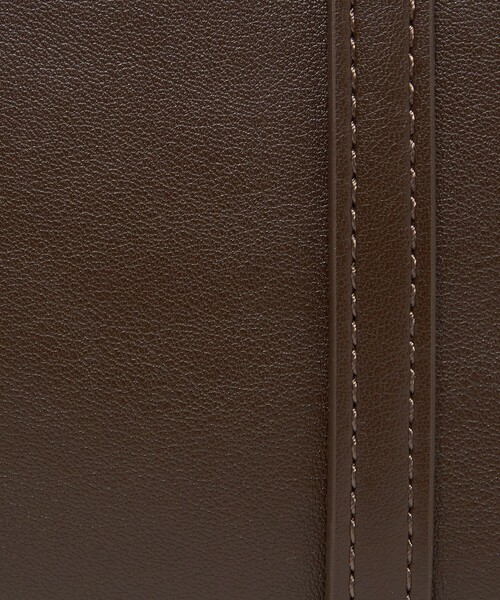 BEAUTY&YOUTH UNITED ARROWS(ビューティーアンドユースユナイテッドアローズ)の「ジップ スクエア ボストンバッグ(ショルダーバッグ・レディース・ダークブラウン/クリーム・FREE)」の18枚目の写真