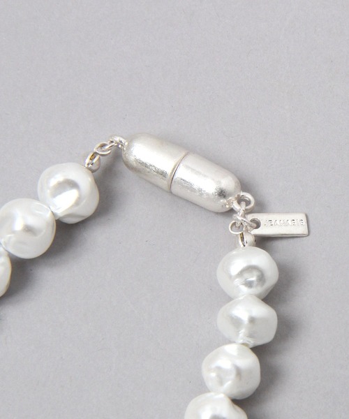 JEANASIS（ジーナシス）の「ルーセントパールネックレス/638301（ネックレス・レディース・ゴールド/シルバー・FREE）」の4枚目の写真