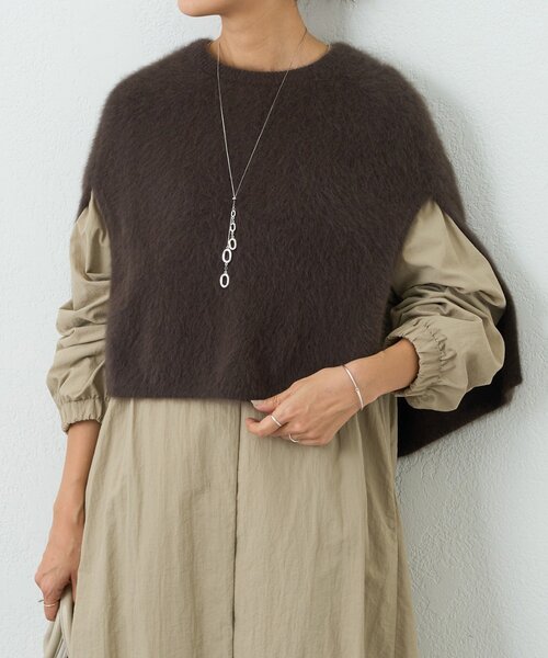 ブランド古着】ポンチョ（ポンチョ）｜BEARDSLEY（ビアズリー）の