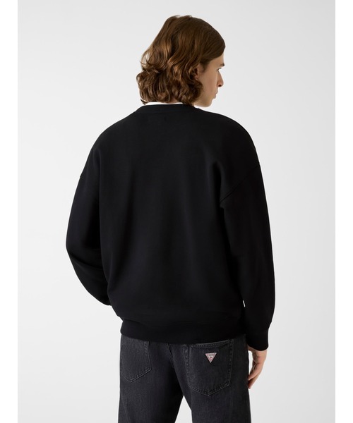 GUESS JEANS Os Ringer Crewneck スウェット | GUESS(ゲス) JAPAN 公式