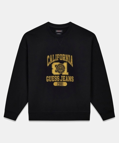 GUESS JEANS Os Ringer Crewneck スウェット | GUESS(ゲス) JAPAN 公式