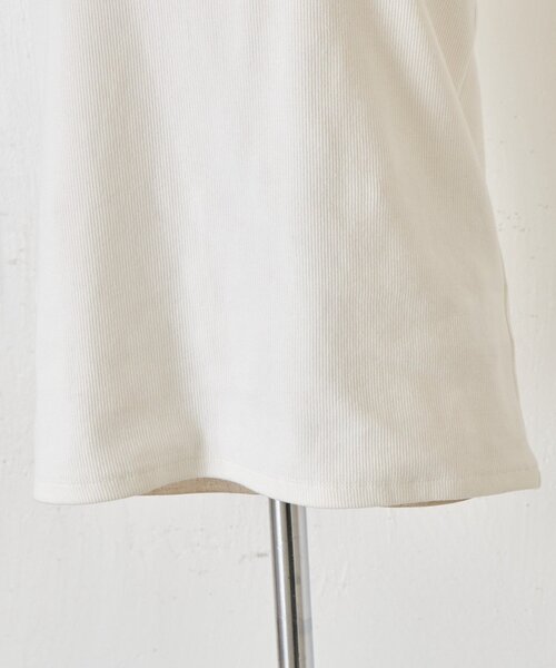 Jena espace merveilleux（ジェナ　エスパスメルヴェイユ）の「《さわ企画》【WEB限定】スクエアキャミソール（キャミソール・レディース・アイボリー/ブラック・0/1）」の11枚目の写真