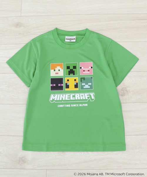 RUGGEDWORKS（ラゲッドワークス）の「《マインクラフト》 キッズ 半袖 Tシャツ（Tシャツ/カットソー・キッズ・ブラック/グリーン・140/130/120）」の12枚目の写真