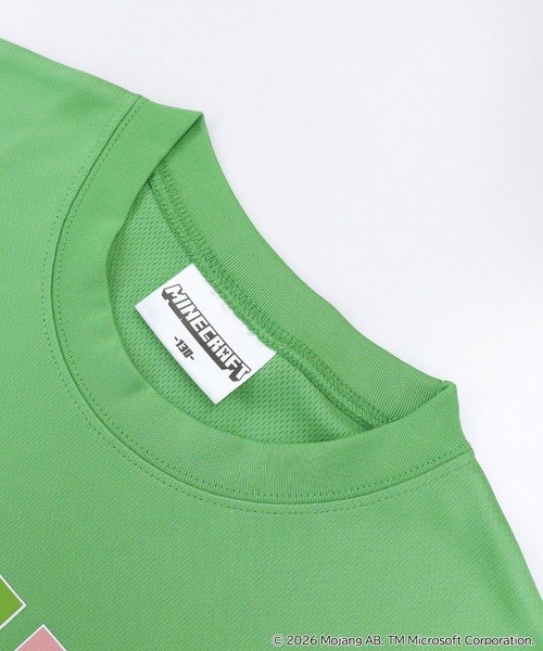 RUGGEDWORKS（ラゲッドワークス）の「《マインクラフト》 キッズ 半袖 Tシャツ（Tシャツ/カットソー・キッズ・ブラック/グリーン・140/130/120）」の13枚目の写真