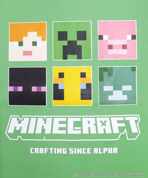 RUGGEDWORKS（ラゲッドワークス）の「《マインクラフト》 キッズ 半袖 Tシャツ（Tシャツ/カットソー・キッズ・ブラック/グリーン・140/130/120）」の14枚目の写真