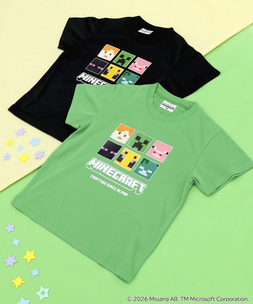 RUGGEDWORKS（ラゲッドワークス）の「《マインクラフト》 キッズ 半袖 Tシャツ（Tシャツ/カットソー・キッズ・ブラック/グリーン・140/130/120）」の18枚目の写真