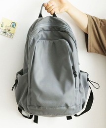 【軽量・A4収納可】シンプル無地カジュアルリュックサック/バックパック