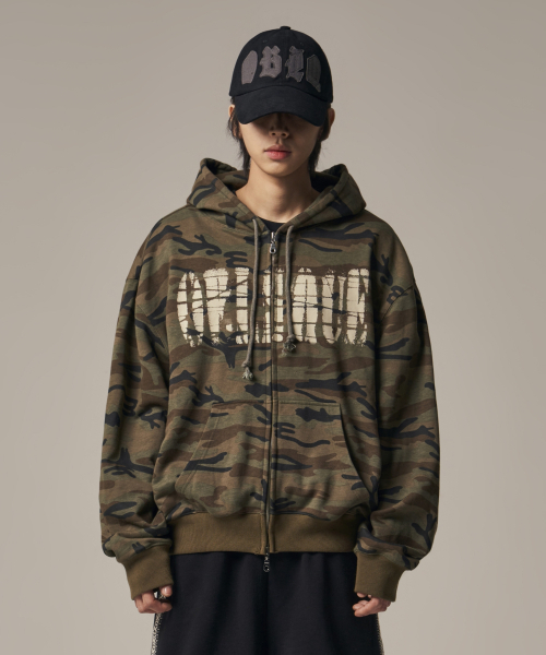 IDWS(アイドンワナセル)の「Oblique Hoodie Zip Up Light Multi(パーカー・レディース・その他・0/1/2)」の22枚目の写真