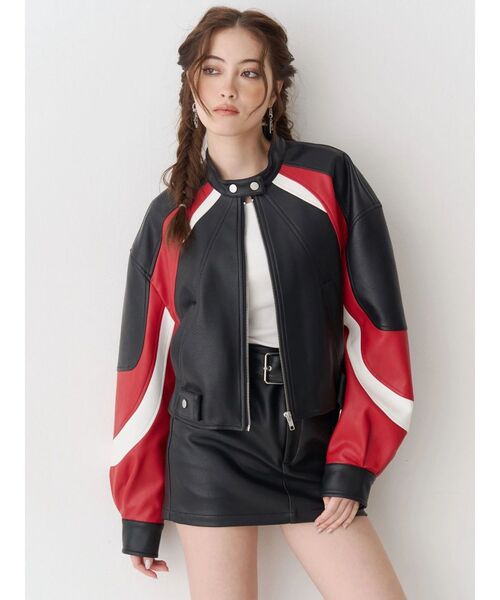 EVRIS(エヴリス)の「CHAIN CROSS MOTIF ピアス(ピアス(両耳用)・レディース・シルバー/ゴールド・FREE)」の5枚目の写真