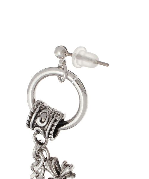 EVRIS(エヴリス)の「CHAIN CROSS MOTIF ピアス(ピアス(両耳用)・レディース・シルバー/ゴールド・FREE)」の11枚目の写真