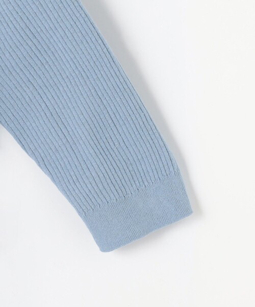 J.PRESS Ladies(J.プレス レディス)の「LINEN COTTON ポロ ニット(ニット/セーター・レディース・サックスブルー系/ブラウン系/ネイビー系/レッド系・SMALL)」の15枚目の写真