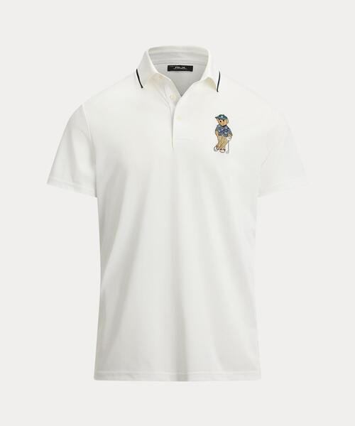 RLX GOLF(アールエルエックスゴルフ)の「テーラード フィット Polo ベア ポロシャツ(ポロシャツ・メンズ・ホワイト・XS/L/M/S/XL)」の2枚目の写真