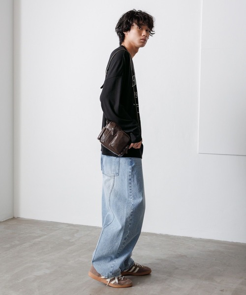 PBLIM（ページボーイリム）の「《UNISEX》フラワーシアーロンT（Tシャツ/カットソー・レディース・オフホワイト/ブルー/ブラック・FREE）」の17枚目の写真