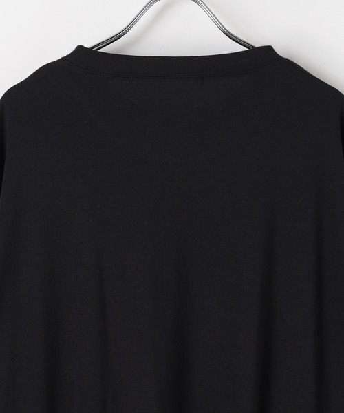 PBLIM（ページボーイリム）の「《UNISEX》フラワーシアーロンT（Tシャツ/カットソー・レディース・オフホワイト/ブルー/ブラック・FREE）」の4枚目の写真