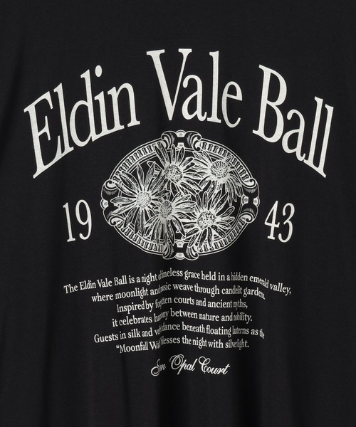 PBLIM（ページボーイリム）の「《UNISEX》フラワーシアーロンT（Tシャツ/カットソー・レディース・オフホワイト/ブルー/ブラック・FREE）」の9枚目の写真