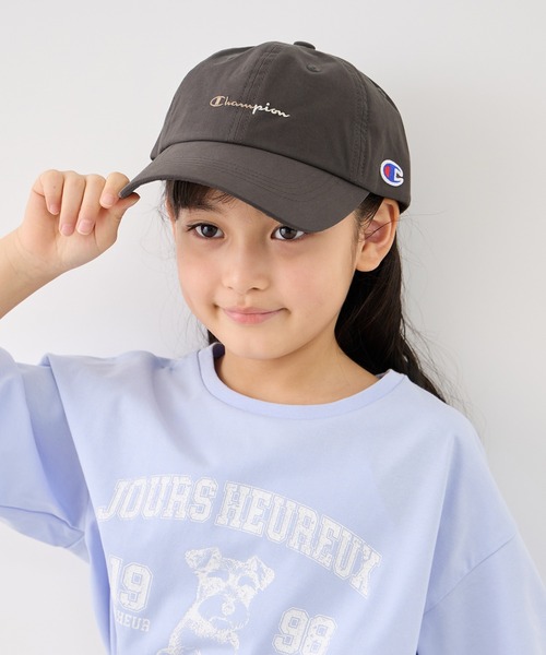 セール】【KIDS】【Champion/チャンピオン別注】Long visor cap/遮熱