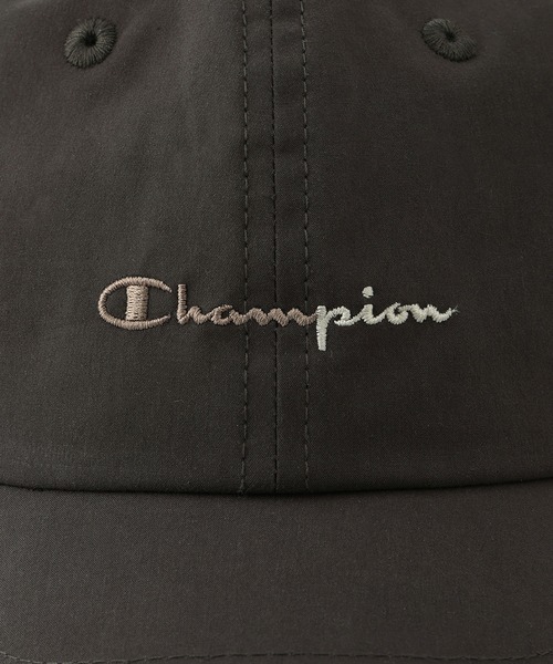 Champion（チャンピオン）の「【KIDS】【Champion/チャンピオン別注】Long visor cap/遮熱・リンクコーデ（サンバイザー・キッズ・チャコールグレー/イエロー系その他/キナリ・FREE）」の6枚目の写真